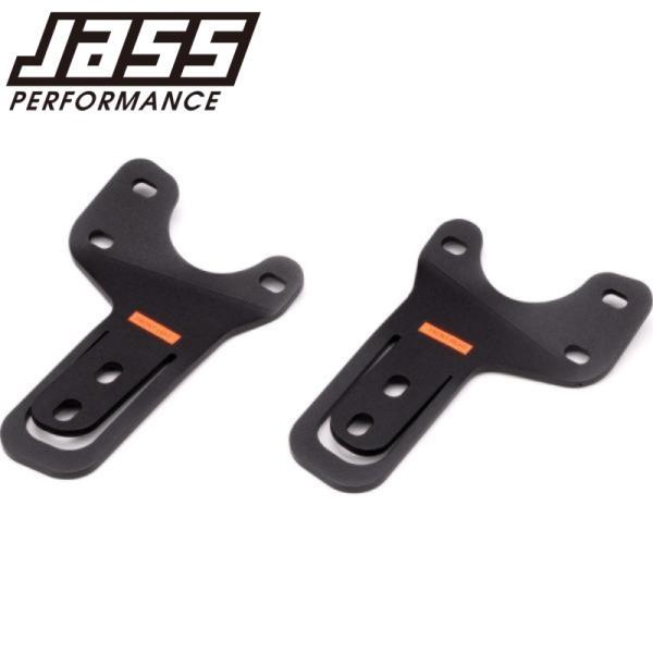 ジャスパフォーマンス 5301 ハードトップ固定ブラケット フロント側 テクスチャーブラック NA/...