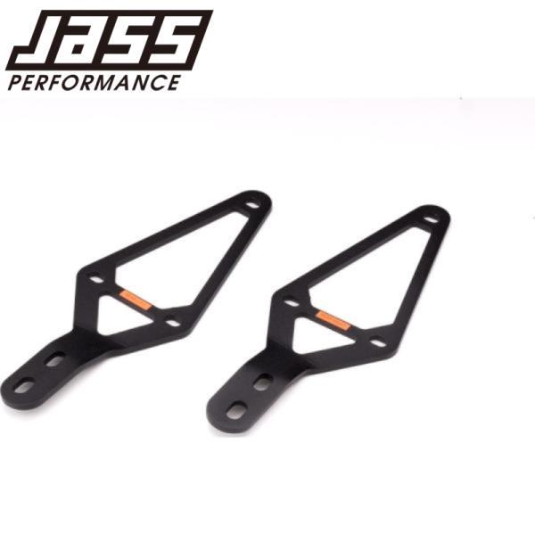 ジャスパフォーマンス 5302 ハードトップ固定ブラケット サイド側 テクスチャーブラック NA/N...