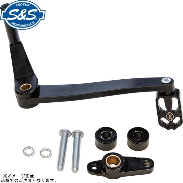 S＆S エスアンドエス 560-0370 ミッドマウントブレーキレバー M8 ソフテイル ミッドコン...