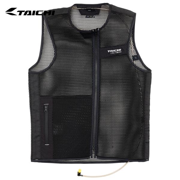 RS TAICHI RSタイチ RSU502 リキッドウインド送水クールベスト カラー:BLACK ...