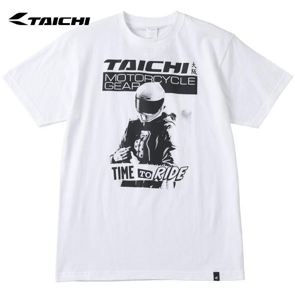 RS TAICHI RSタイチ RSU122 TIME TO RIDE T-SHIRT カラー:WH...