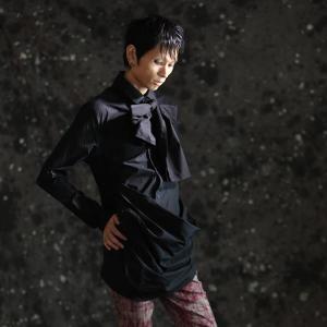 ドレスシャツ メンズ シャツ 変形ピークドフロントドレスシャツ MF009