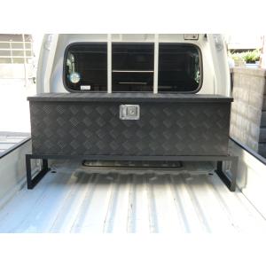 ハイゼットトラック S500P S510P アルミ工具箱用架台 軽トラ 荷台  