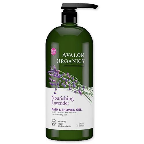 AVALON ORGANICS ニューリッシング ラベンダー バス&amp;シャワージェル 907g(32o...