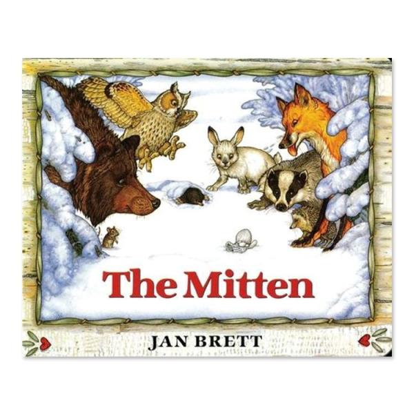 【洋書】ミトン[ジャン・ブレット] The Mitten [Jan Brett] アドベンチャー 森...