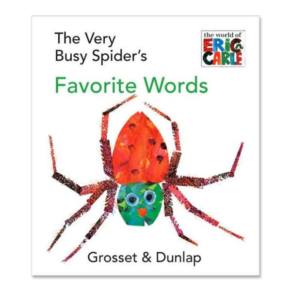 【洋書】ザ・ベリー・ビジー・スパイダーズ・ファイバリット・ワーズ [エリック・カール] The Ve...