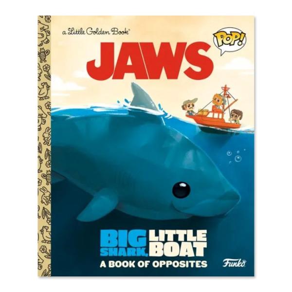 【洋書】ジョーズ：大きなサメ、小さなボート！反対語の本 [ジオフ・スミス / ケイシ・スミス (イラ...