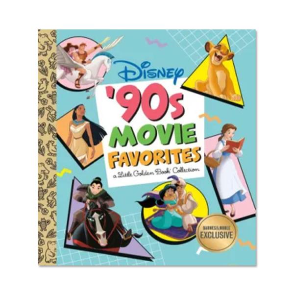 【当店のみB&amp;N限定Ver】【洋書】ディズニー'90s ムービーフェイバリット[ゴールデンブックス]...
