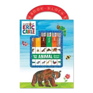 【洋書】エリック・カールの世界：12の動物ボードブック [エリック・カール] World of Eric Carle 12 Animal Board Books [Eric Carle] 絵本 持ち運び