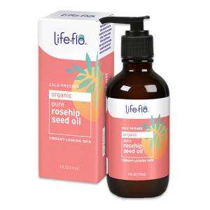 Life-flo ピュア ローズヒップ シードオイル 118ml (4floz) ライフフロー Pure Rosehip Seed Oil