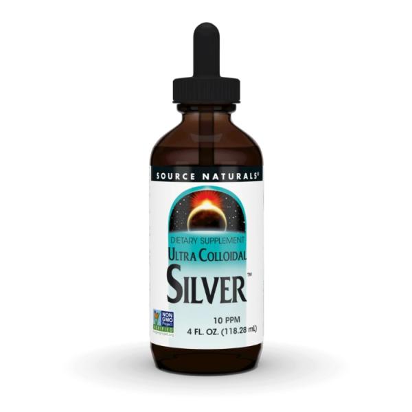 ソースナチュラルズ ウルトラコロイダルシルバー 10ppm リキッド 118mL Source Na...