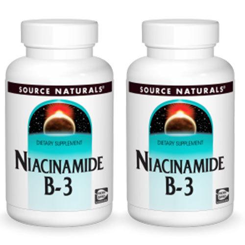 [2個セット] ソースナチュラルズ ナイアシンアミド 1500mg 100粒 Source Natu...