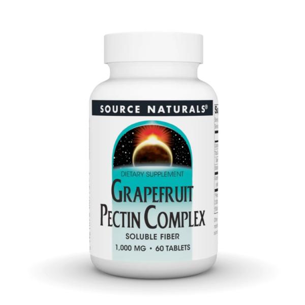 ソースナチュラルズ グレープフルーツペクチン コンプレックス 1000mg 60粒 Source N...