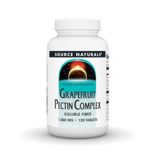 ソースナチュラルズ グレープフルーツペクチン コンプレックス 1000mg 120粒 Source ...