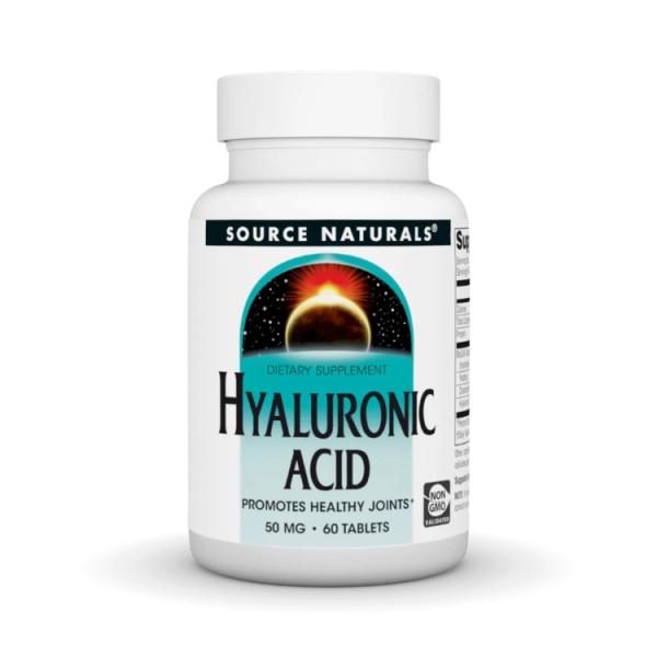 ソースナチュラルズ ヒアルロン酸 50mg 60粒 Source Naturals Hyaluron...