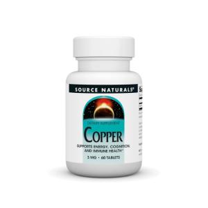 ソースナチュラルズ 銅 3mg 60粒 Source Naturals Copper 3 mg 60 Tablet 【お取り寄せ商品】【合わせて買いたい】 お取 お取り寄せ