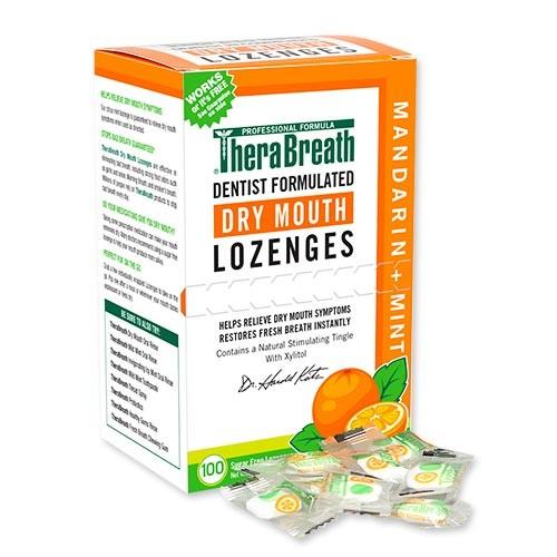 【クーポンあり】ドライマウストローチ 亜鉛 マンダリンミント味 100粒 トローチ TheraBre...