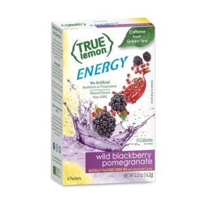 トゥルーレモンエナジー ワイルドブラックベリーザクロ 6袋入り 16.2g True Citrus