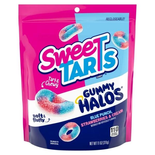 スウィートターツ グミ ハローズ ブルーパンチ ストロベリークリーム 約312g SweeTARTS...