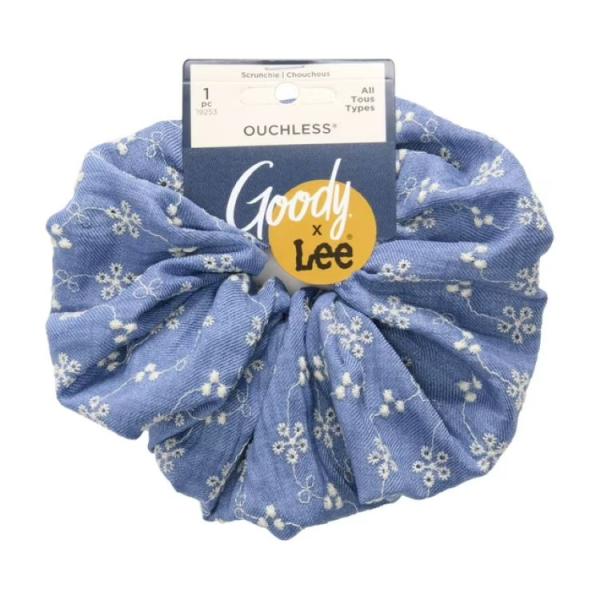 グッディ リー ラージデニムシュシュ Goody x Lee Large Denim Scrunch...