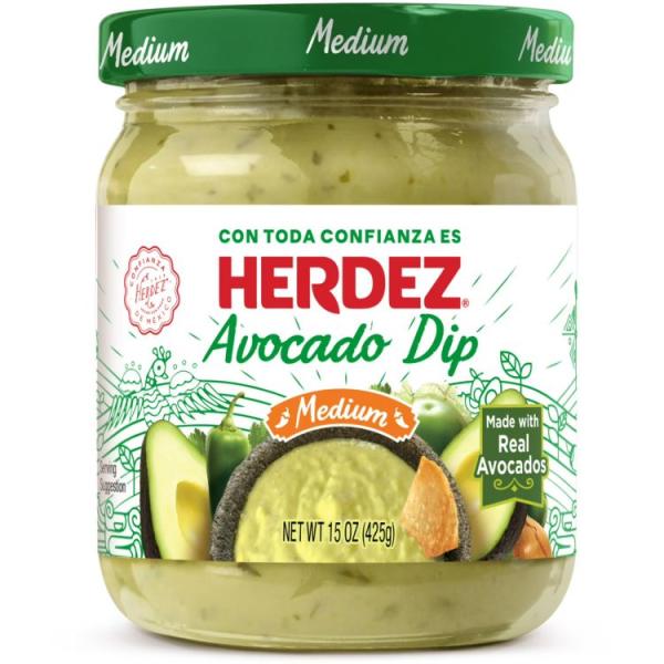 エルデス アボカドディップ ミディアム 425g HERDEZ Avocado Dip Medium...