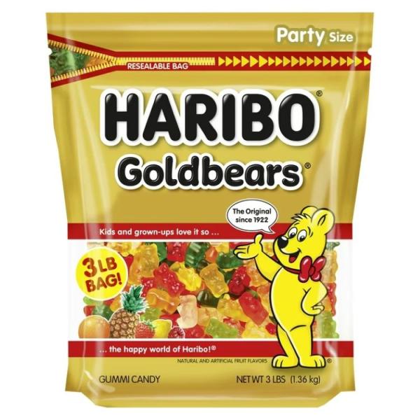 ハリボー ゴールドベア グミベア オリジナル アソートフルーツ 大容量 約1.36kg HARIBO...