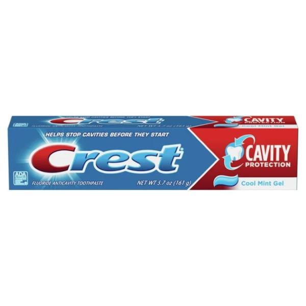 クレスト キャビティプロテクション 歯磨き粉 ジェル クールミント 161g Crest Cavit...