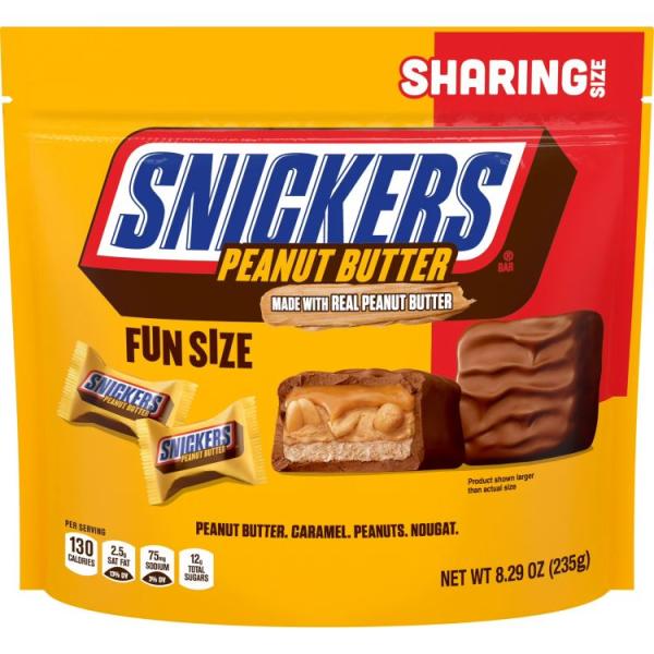 スニッカーズ ファンサイズ ピーナッツバターチョコレートバー シェアサイズ 235g Snicker...