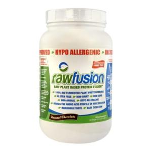 RawFusion ローフュージョン プラントプロテインパウダー ナチュラルチョコレート 2LBS 約0.9kg SAN
