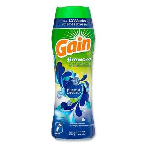 ゲイン セントブースタービーズ 洗濯用芳香剤 加香剤 ブリスフルブリーズの香り 285g Gain Fireworks Scent Booster Beads Blissful Breeze
