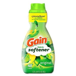 ゲイン ファブリックソフトナー 衣類用 柔軟剤 液体 オリジナルの香り 48回分 Gain Liquid Fabric Softener Original 洗濯 ソフター アメリカ