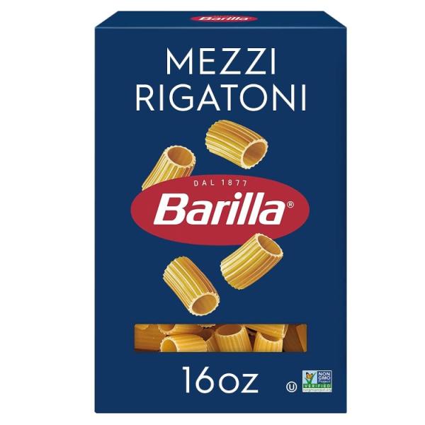 お取り寄せ バリラ メッツィ リガトーニ パスタ 454g Barilla Mezzi Rigato...