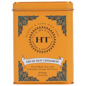 お取り寄せ ハーニー＆サンズ デカフェ ホットシナモン デカフェ ブラックティー ティーバッグ 20包入り Harney and Sons Decaf Hot