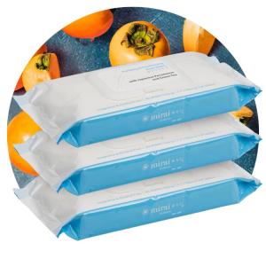 みらいクリニカル デオドラントボディワイプ 渋柿成分配合 無香料 50枚 3パック Mirai Clinical Deodorizing Body Wipes お取り寄せ