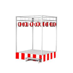 折りたたみ式アルミ製やぐらステージ(小)H400 (SPD-600/YS-S40S)