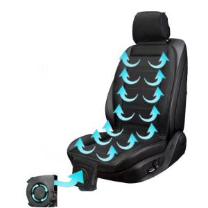 クールカーシート　ファン風量無段階調整　12V車用