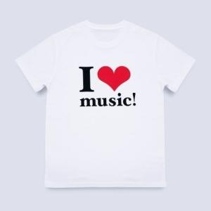 【新品】【即納】WE ハート（LOVE）NAMIE HANABI SHOW（安室奈美恵）／I ハート（LOVE）music!Tシャツ WHITE Sサイズ