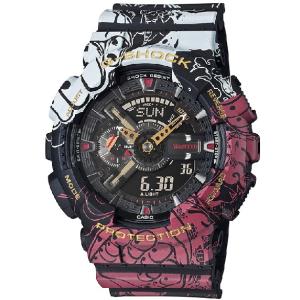 【新品】【即納】CASIO G-SHOCK 腕時計 カシオ Gショック ワンピース コラボ GA-110JOP-1A4JR ONE PIECE コラボレーションモデル