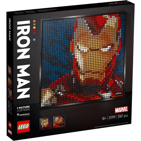 【新品】1週間以内発送　レゴ (LEGO) アート マーベルスタジオ：アイアンマン 31199 ブロ...