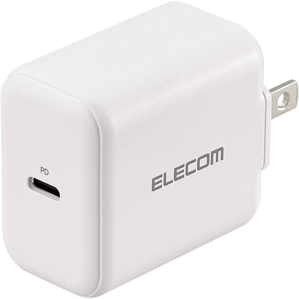 【新品】1週間以内発送 エレコム USB コンセント 充電器 USB PD認証 20W Type-C...