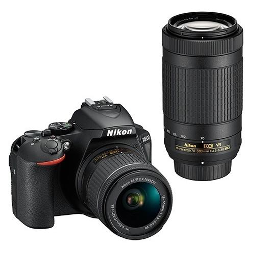 【新品】1週間以内発送  Nikon ニコン D5600 ダブルズームキット 一眼レフ カメラ 高性...