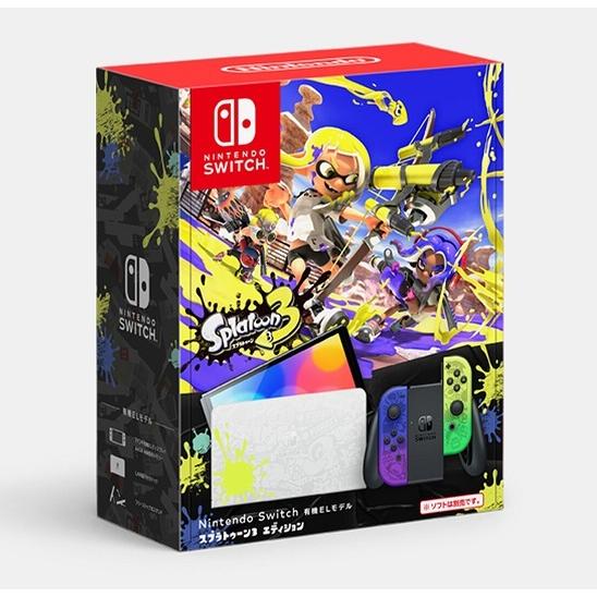 【新品】１週間以内発送 Nintendo Switch（有機ELモデル） スプラトゥーン3エディショ...