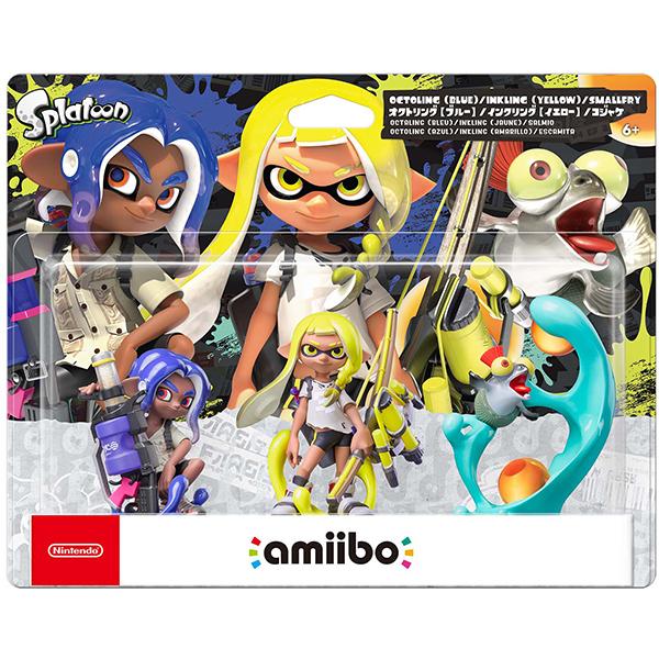 【新品】1週間以内発送 amiibo トリプルセット インクリング【イエロー】／オクトリング【ブルー...