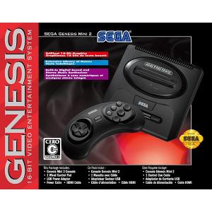 【新品】【即納】 SEGA Genesis Mini 2 (セガ ジェネシス ミニ ２) メガドライブミニ２の北米仕様バージョン！日本版と一部異なる６０本のゲームソフト