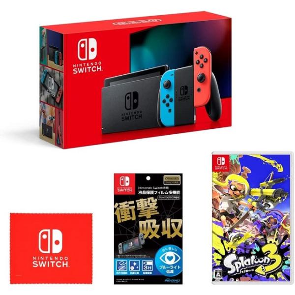 【新品】1週間以内発送 Nintendo Switch 本体 (スイッチ) Joy-Con(L) ネ...