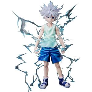 【新品】【即納】HUNTER×HUNTER キルア ゾルディック 1/4スケール プラスチック製 塗装済み完成品フィギュア フリーイング