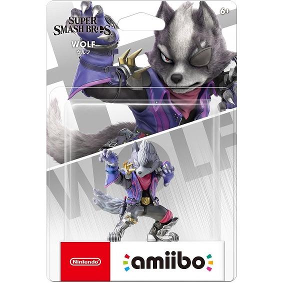 【新品】1週間以内発送 amiibo ウルフ (大乱闘スマッシュブラザーズシリーズ) 任天堂 アミー...