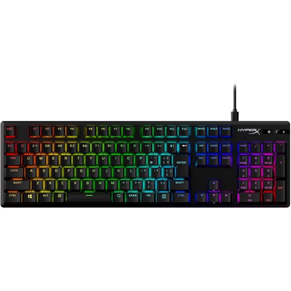 【新品】1週間以内発送 HyperX Alloy Origins RGBメカニカルゲーミングキーボー...