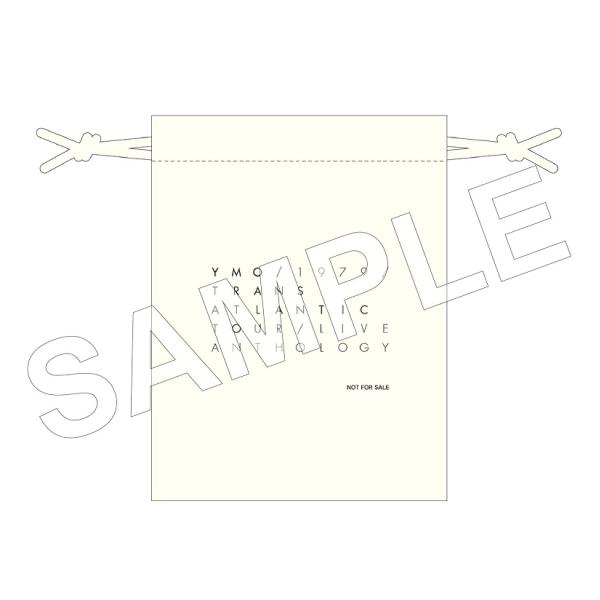 【新品】【即納】限定特典 オリジナル巾着　YMO 1979 TRANS ATLANTIC TOUR ...