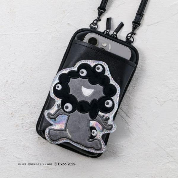 【新品】12月入荷次第発送予定　大阪・関西万博公式キャラクター ミャクミャク スマホポシェットBOO...